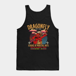 Dragonfly Vintage Style Original Aesthetic Tribute 〶 Tank Top